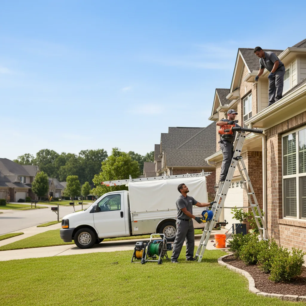 Home Gutter Service in Fresno, TX near me